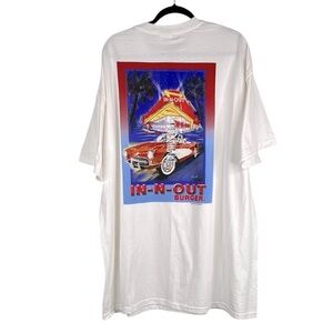 In-n-out Mens Vintage Classic 2001 Historic California Burger Spot Size XXL New